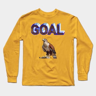 GOAL ART DESIGN. Long Sleeve T-Shirt